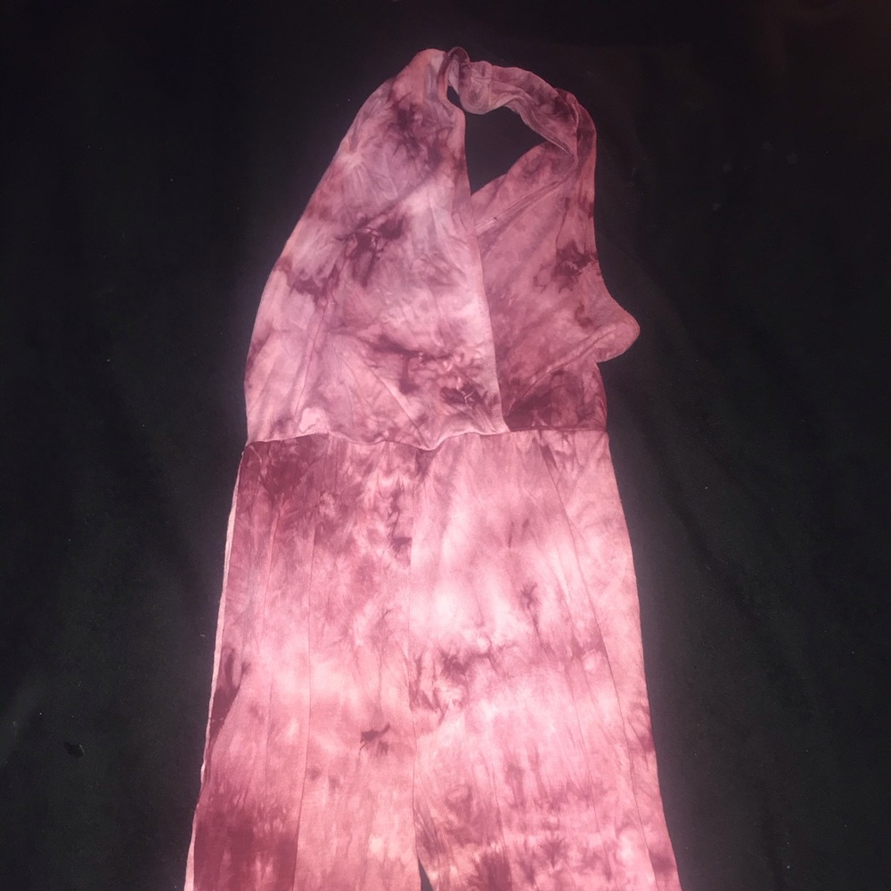 Pink jumpsuit